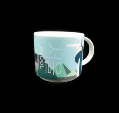 Starbucks Korea Real City Seoul Light Blue Mug No Box With SKU 2016 MIC 14oz  - Sold on eBay Jun, 19th 2019 for $28.99