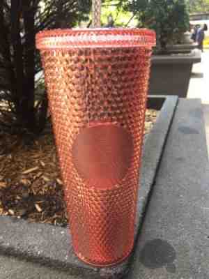 Starbucks Rose Gold Sparkling Iridescent Cold Cup Tumbler-Summer 2019 Collection - Sold on eBay Jun, 19th 2019 for $29.50