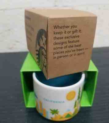 Starbucks YOU ARE HERE Collection YAH California Mini Mug 2 Oz Ornament Cup NEW - Sold on eBay Jun, 19th 2019 for $15.99