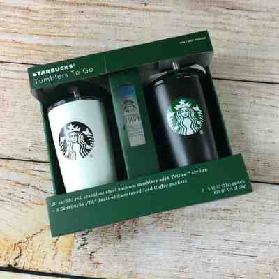 STARBUCKS 2 Tumblers To Go 20 oz ea Stainless Steel Vacuum Tumblers Straws d - Sold on eBay Jun, 19th 2019 for $26.60