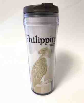 Starbucks Philippines Insulated Tumbler Coffee Mug Screw Lid Eagle Brown  12 oz - Sold on eBay Jun, 19th 2019 for $17.20