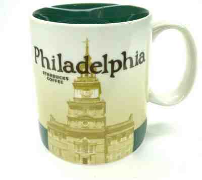 Starbucks 2009 Philadelphia Global Icon Collector Series Mug 16 oz. Beautiful - Sold on eBay Jun, 19th 2019 for $24.88