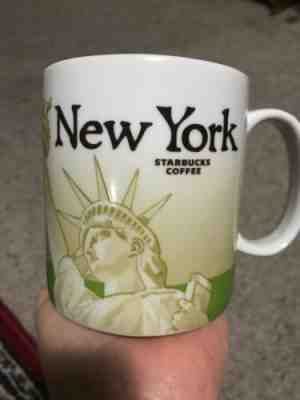 Starbucks 2012 Coffee Mug Cup New York Global Icon City Series Statue of Liberty - Sold on eBay Jun, 19th 2019 for $24.99