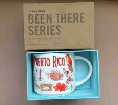 Starbucks Puerto Rico Coffee Mug (2018) Been There Series new in box 14oz - Sold on eBay Jun, 19th 2019 for $26.99