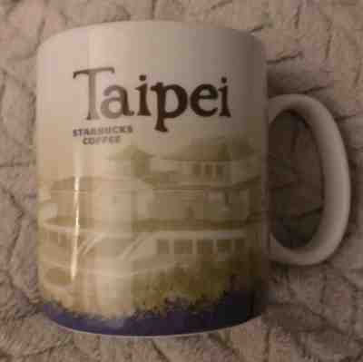 Starbucks Coffee Global Icon City Collector Series TAIPEI Mug Cup 16 oz Taiwan - Sold on eBay Jun, 19th 2019 for $29.99