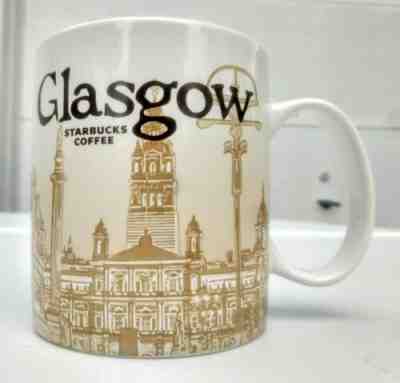 Starbucks Coffee Company Ceramic 16 oz 473 ml City Mug Tea Cup Glasgow Scotland - Sold on eBay Jun, 19th 2019 for $34.97