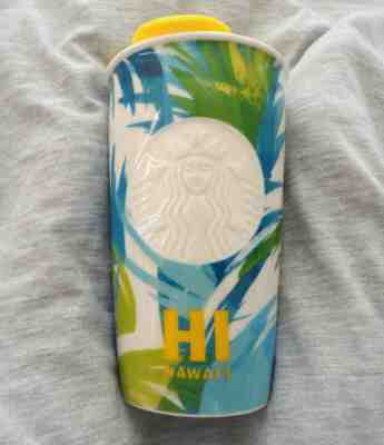Starbucks 2016 Hawaii Double Wall Ceramic Tumbler 12 oz New SKU 11060244 - Sold on eBay Jun, 19th 2019 for $16.99