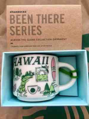 Starbucks 2oz Demitasse HAWAII BEEN THERE mug Ornament Mini Cup NIB - Sold on eBay Jun, 18th 2019 for $16.10