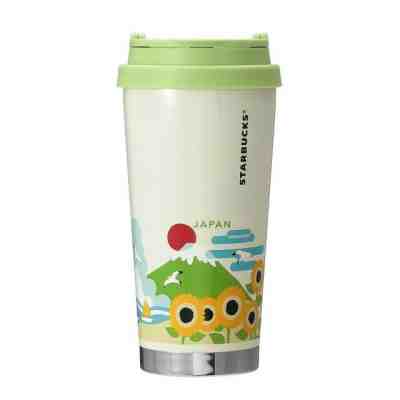 Starbucks Japan You Are Here Collection Tumbler Summer Mt,fuji YAH 16oz 473ml - Sold on eBay Jun, 18th 2019 for $33.00
