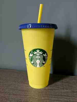 Starbucks Color Changing Cold Cups Single Cup - Citron to Emerald - Sold on eBay Jun, 18th 2019 for $19.50