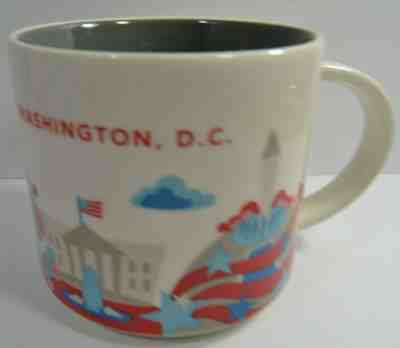 Washington D. C. You Are Here 2014 Starbucks Coffee Cup Mug Collectors Series - Sold on eBay Jun, 18th 2019 for $23.99
