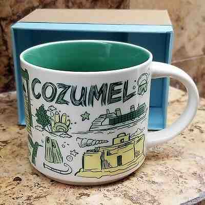 Cozumel Starbucks Mexico Been There Series Mug BTS - Sold on eBay Jun, 18th 2019 for $30.00