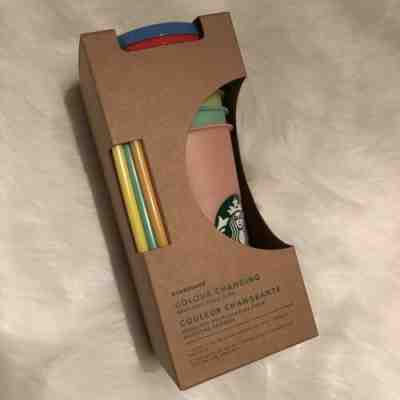 Starbucks RARE Color Changing Cold Cups 24oz Venti SOLD OUT - Sold on eBay Jun, 18th 2019 for $67.00