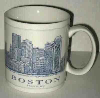 Starbucks Boston City Coffee Mug Architecture Series Beantown 18 oz Cup 2007 - Sold on eBay Jun, 18th 2019 for $17.59