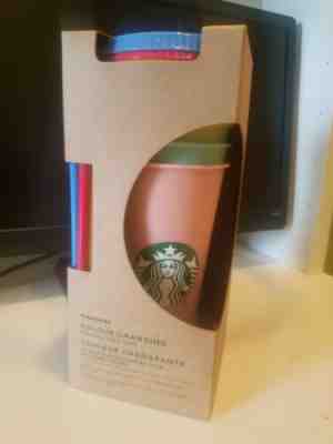 Starbucks Color Changing Reusable Cold Cup Collection - 5 Lids 5 Straws 24oz - Sold on eBay Jun, 18th 2019 for $65.00
