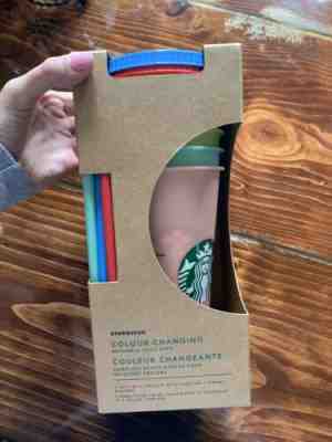 Starbucks Reuseable Color Changing Cup 24oz New Rare - Sold on eBay Jun, 18th 2019 for $69.99