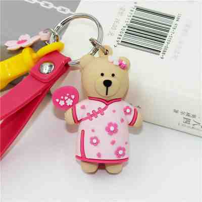 NEW Starbucks Sakura Bear Keychain Bearista Girl Keyring  -US SELLER-HTF - Sold on eBay Jun, 18th 2019 for $18.99