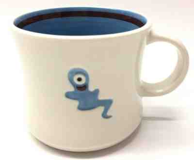 Starbucks Coffee 2006 Halloween Pals One Eyed Blue Ghost Ceramic Mug Cup White - Sold on eBay Jun, 18th 2019 for $18.88