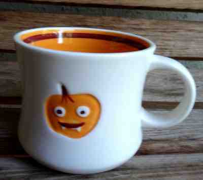 Starbucks 2006 Orange Halloween Pumpkin 16 Oz Cocoa Coffee Tea Mug - Sold on eBay Jun, 18th 2019 for $29.50