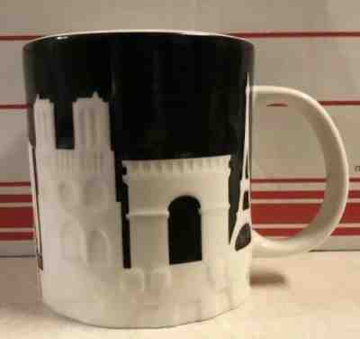 Starbucks Paris France 2011 3D Relief Collector Series Mug Skyline Eiffel Tower  - Sold on eBay Jun, 18th 2019 for $49.99
