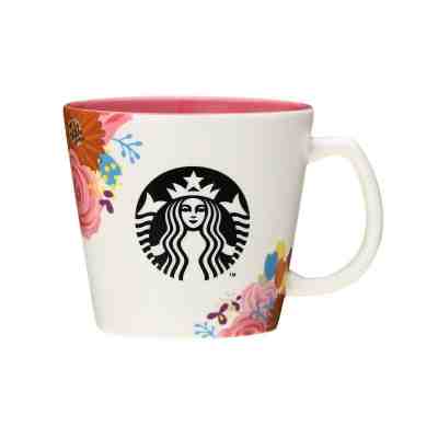NEW Starbucks JAPAN 2018 Mother's Day Logo White Pink Mug Cup 355ml Sakura  - Sold on eBay Jun, 18th 2019 for $46.95
