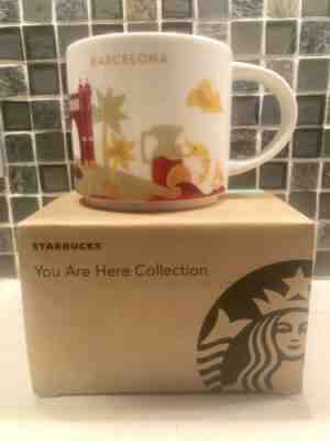 Starbucks Coffee Mug Barcelona You Are Here YAH City Mug - Sold on eBay Jun, 18th 2019 for $49.99