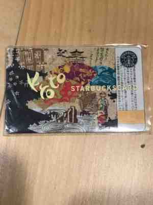 2010 Starbucks Japan KYOTO Gift Card Limited Edition Old Logo version City F/S - Sold on eBay Jun, 18th 2019 for $19.00