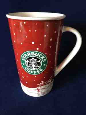 Beautiful 2007 Starbucks Holiday Mug With Handle 16 oz Coffee/Tea-FREE SHIPPING! - Sold on eBay Jun, 17th 2019 for $17.99