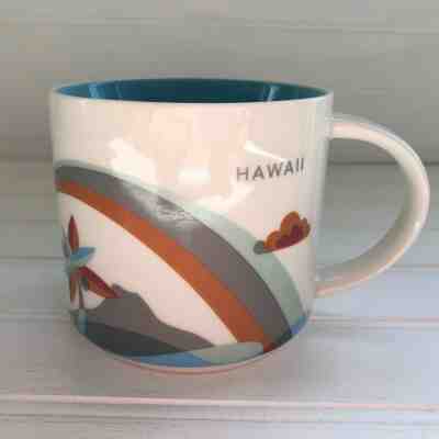 Starbucks Coffee Hawaii You Are Here Collectors Series 14 Oz Mug 2015 Blue - Sold on eBay Jun, 17th 2019 for $62.99