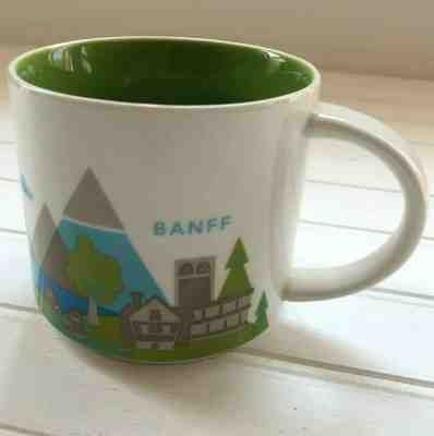 Starbucks Coffee Banff Alberta Canada You Are Here Collectors 14 Oz Mug 2015 - Sold on eBay Jun, 17th 2019 for $64.99