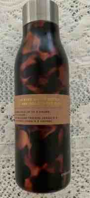 Starbucks Stainless Steel tortoise shell water bottle Tumbler 20 fl oz 2019 Rare - Sold on eBay Jun, 17th 2019 for $32.00