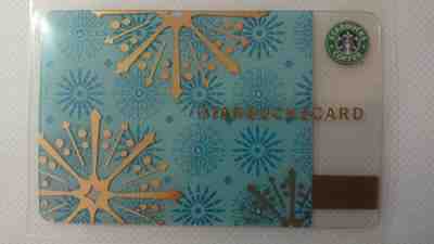 STARBUCKS CARD JAPAN VERY RARE Crystal snow  2006 PIN Intact - Sold on eBay Jun, 17th 2019 for $42.00
