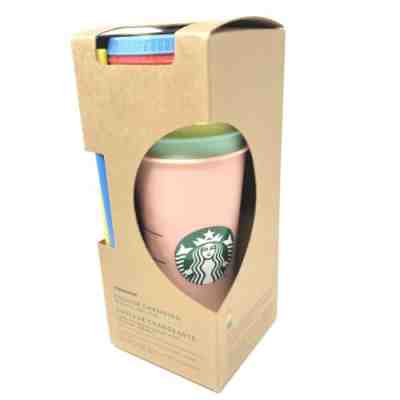 New 2019 Starbucks Color Changing Reusable Cold Tumbler Cups Limited Edition - Sold on eBay Jun, 17th 2019 for $80.00