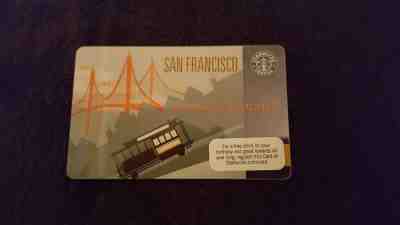 Still the KING! STARBUCKS San Francisco 2009 Cable Car Gift Card Nr Mint/Mint  - Sold on eBay Jun, 17th 2019 for $31.88
