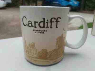 NWT Starbucks CARDIFF Wales UK Global Icon City Collector Series Mug with SKU - Sold on eBay Jun, 17th 2019 for $24.99