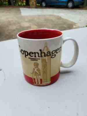 Starbucks Copenhagen "Kobenhavn" 16oz 2014 Coffee Mug - Sold on eBay Jun, 17th 2019 for $46.00