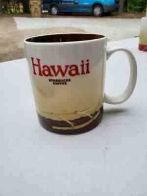 NEW w/Sticker 2011 STARBUCKS COFFEE MUG HAWAII GLOBAL ICON SERIES Boat Surfer  - Sold on eBay Jun, 17th 2019 for $27.00