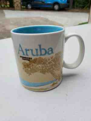 Starbucks Aruba Global Icon City Collector Series Coffee Mug 16 oz - Sold on eBay Jun, 17th 2019 for $21.49