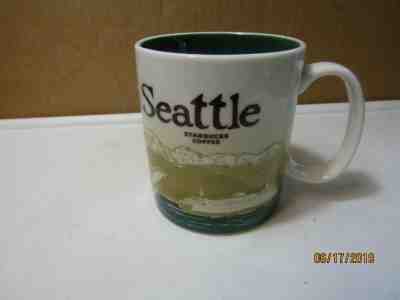 STARBUCKS "SEATTLE" COLLECTIBLE COFFEE MUG 2011, 16 OZS. - Sold on eBay Jun, 17th 2019 for $20.00