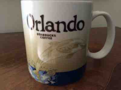 STARBUCKS ORLANDO 2010 COLLECTORS SERIES COFFEE MUG 16 OZ. UNUSED WITH SKU LABEL - Sold on eBay Jun, 17th 2019 for $32.07