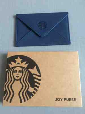 2018 Starbucks Thailand Christmas Blue Joy Purse / Card Case Siren Logo -No Card - Sold on eBay Jun, 17th 2019 for $21.99