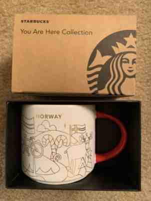 Starbucks Christmas Norway You Are Here 14 oz Mug - Sold on eBay Jun, 17th 2019 for $49.66