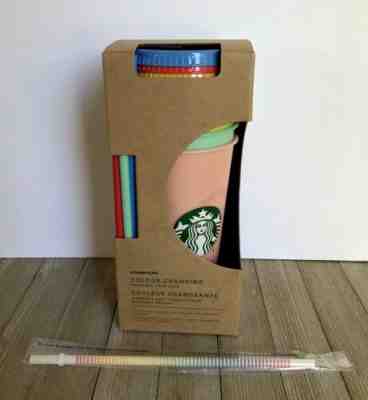 Starbucks Color Change Cold Cups Rainbow Limited Edition Summer 2019 Set of 5 - Sold on eBay Jun, 17th 2019 for $85.00