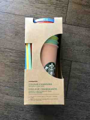 Starbucks Color Changing Cups Set Of 5 Rare Limited Reusable - Sold on eBay Jun, 17th 2019 for $72.00
