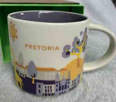 Starbucks Pretoria South Africa You Are Here Coffee Mug Cup Collection - Sold on eBay Jun, 17th 2019 for $31.50