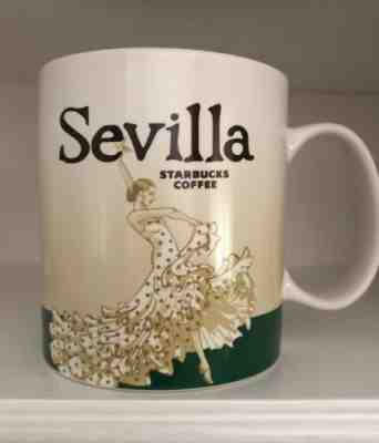 Starbucks Coffee SEVILLA Spain Global Icon City Collector Series Mug - Sold on eBay Jun, 17th 2019 for $34.99