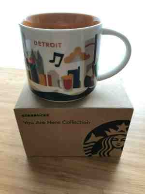 *NEW* Starbucks Detroit You Are Here Mug - Sold on eBay Jun, 17th 2019 for $18.99
