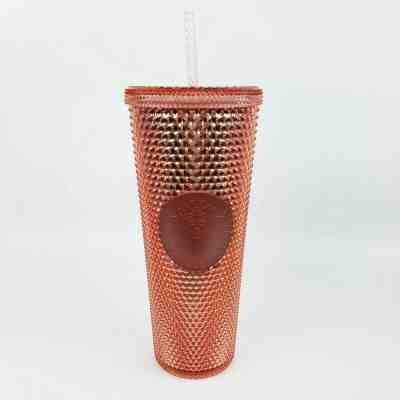 Starbucks 2019 Rose Gold Pink Radiant Sparkling Jeweled Jewel Venti 24oz Tumbler - Sold on eBay Jun, 17th 2019 for $35.99