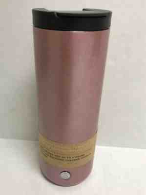 Starbucks Vacuum Insulated Flip Top Stainless Steel Tumbler 16 oz. Pink Shimmer - Sold on eBay Jun, 17th 2019 for $38.90