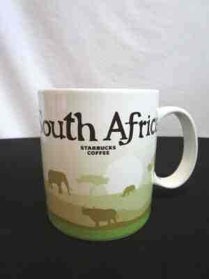  Starbucks South Africa Safari Tree of Life Global Icon Series 16 oz Coffee Mug 